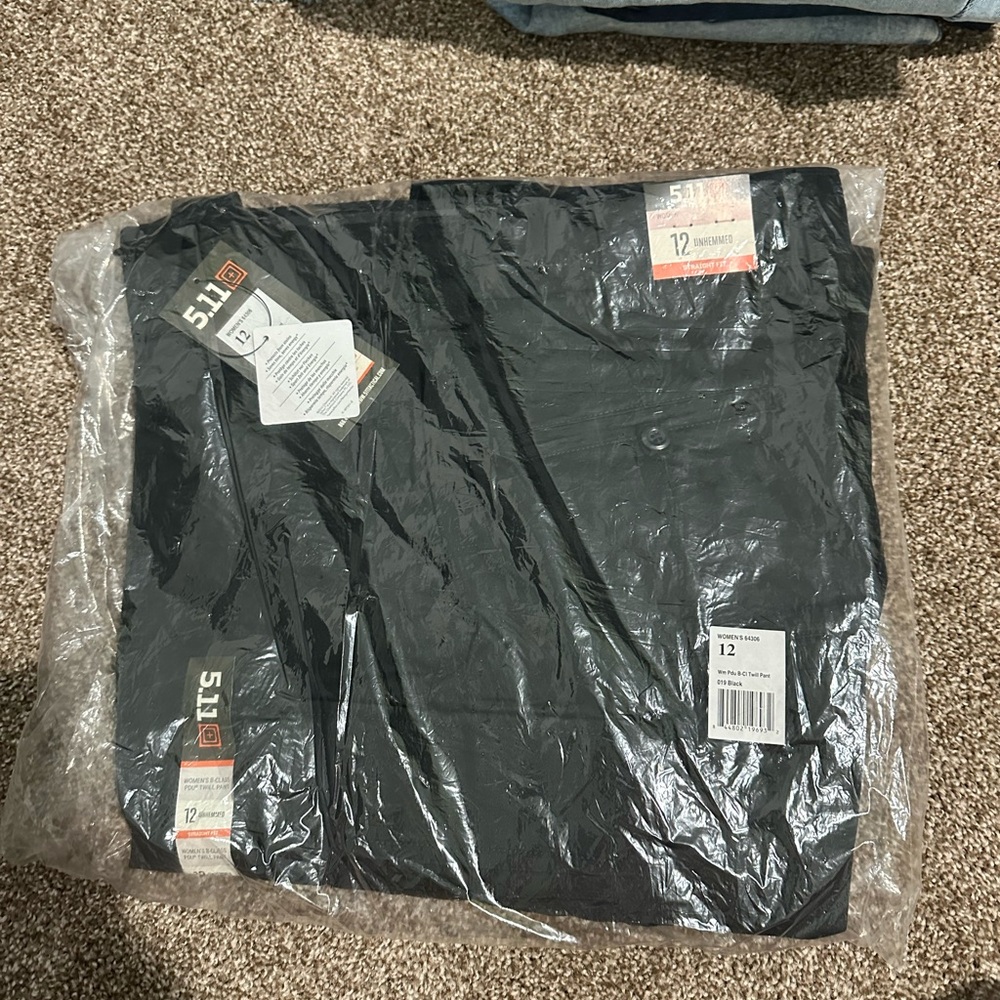 5.11 Tactical Women's B-Class Black Twill Pants